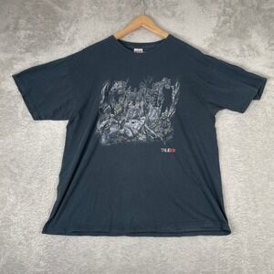 True Blood Shirt Mens XL Black HBO Series Graphic Vampire Y2K Promo